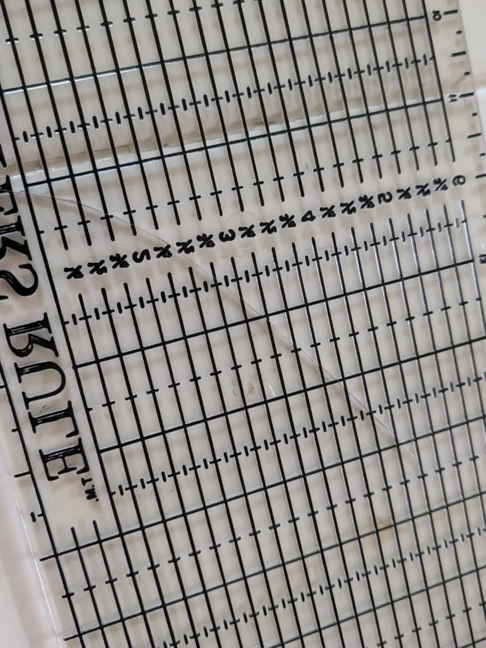 Lot of 2 VTG Quilting Rulers Betty Gall Quilters Rule Template & Sewers T Square